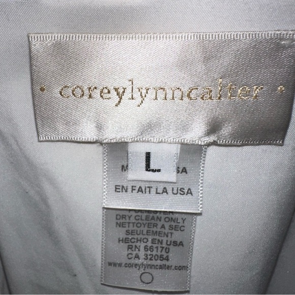 Anthropologie Corey Lynn Calter Drop Waist Black and White Dress - Picture 4 of 6